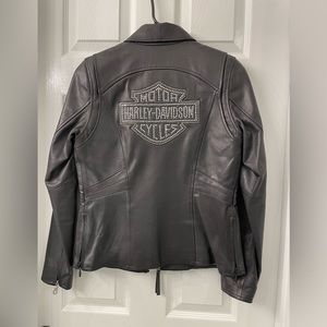 Harley Davidson Leather Jacket Women's XS
